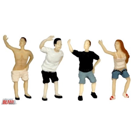 Blma Models N Scale People Mooning Figures BLM900